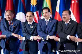 Iran's demands over the Strait of Hormuz would set a dangerous precedent, Rubio tells ASEAN leaders