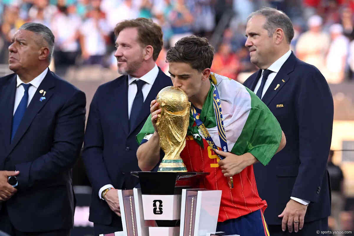 Gavi responds to controversial Leandro Paredes clash after World Cup triumph: ‘Don’t think they should be suspended’