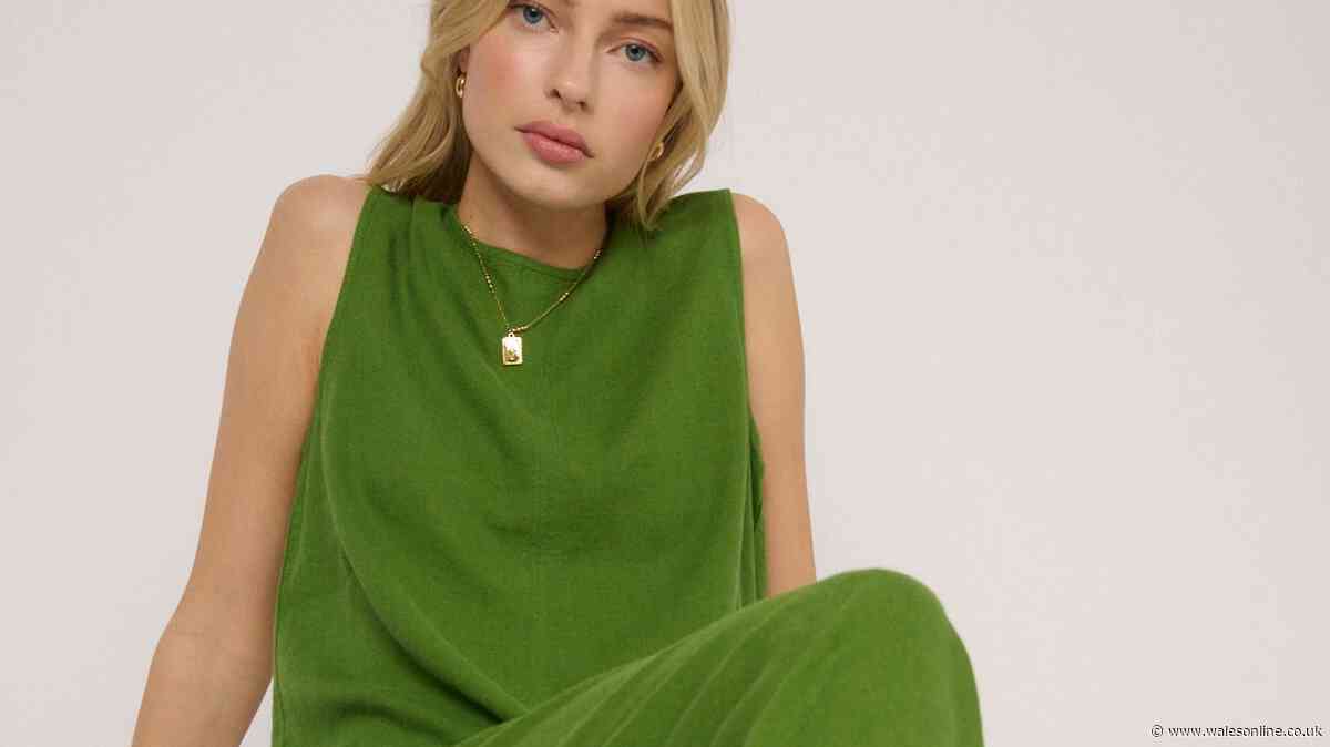 Nobody's Child 'beautiful' £65 linen trousers with pockets reduced to £39