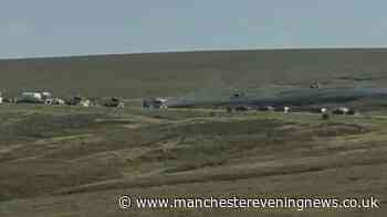 Woodhead Pass to remain closed until Monday after moorland fire