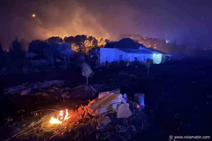 EN IMAGES. Incendies dans le Var : retour sur une nuit d’angoisse à Pontevès et Cotignac