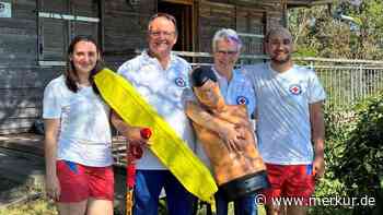 Wasserwacht ist bei ihnen Familiensache: Sie retten seit 16 Jahren am beliebten Badesee