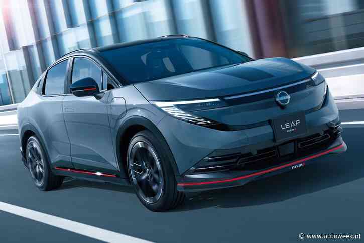 Nieuwe Nissan Leaf Nismo: sportiever, maar wel met 'goedkope' achterlichten