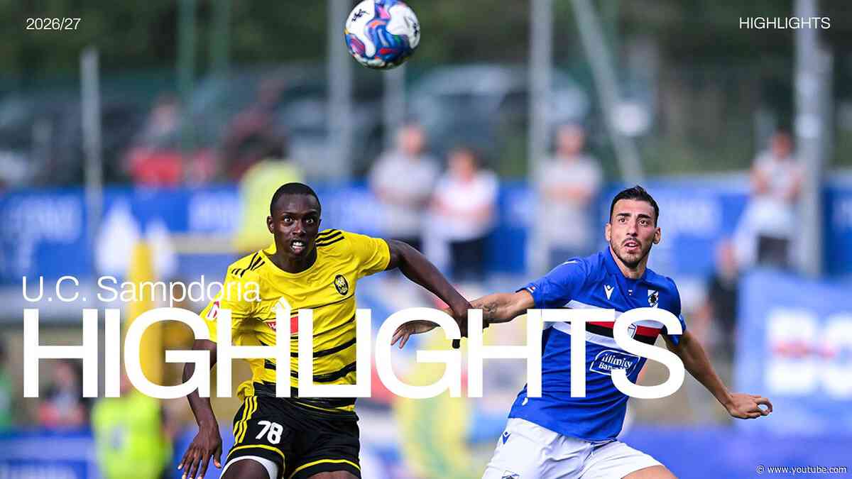Highlights: Sampdoria-Taverne 2-0