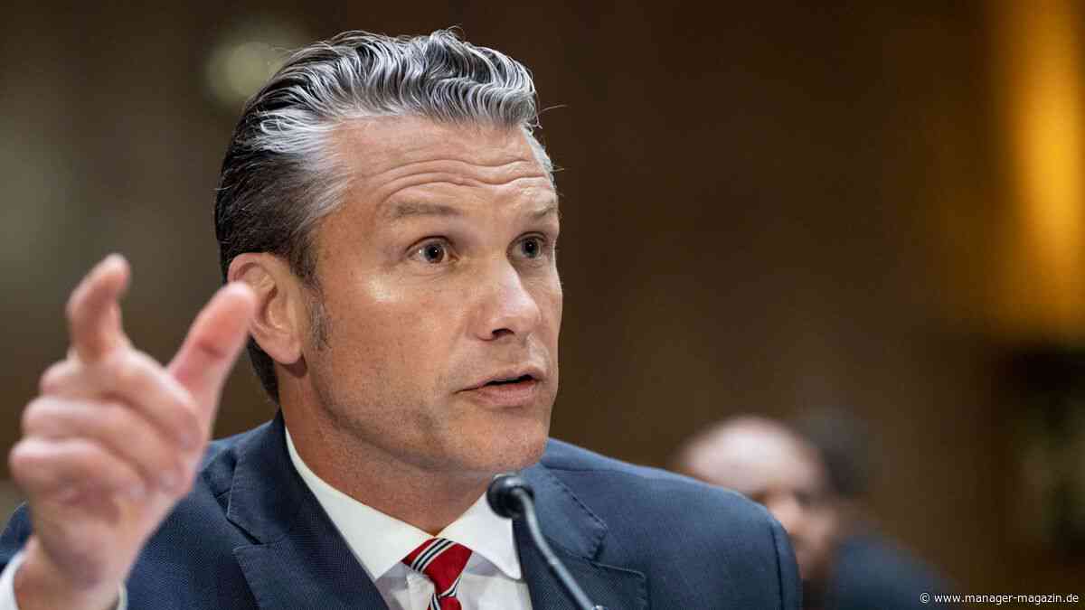 Hegseth schätzt Kriegskosten auf bislang 37 Milliarden Dollar