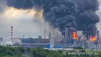 ‘Russian Amazon’ hit by more massive Ukrainian strikes