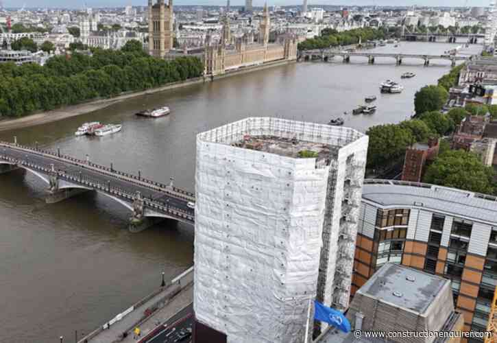 Downwell gets going on Westminster Tower job