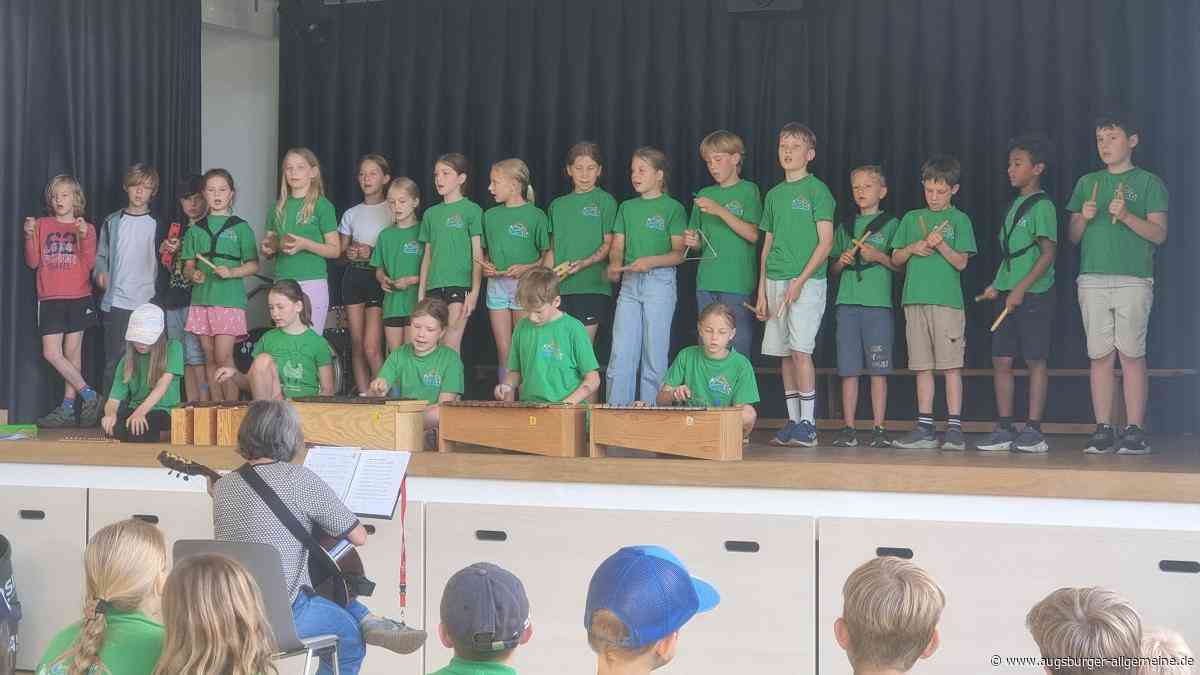 Grundschule Apfeldorf-Kinsau beim bayernweiten „Aktionstag Musik“ dabei
