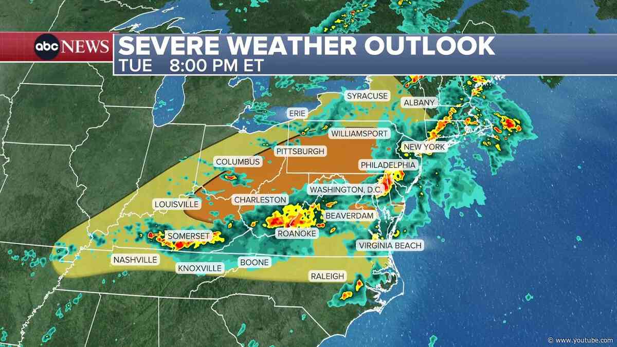 Northeast braces for flash flooding threat