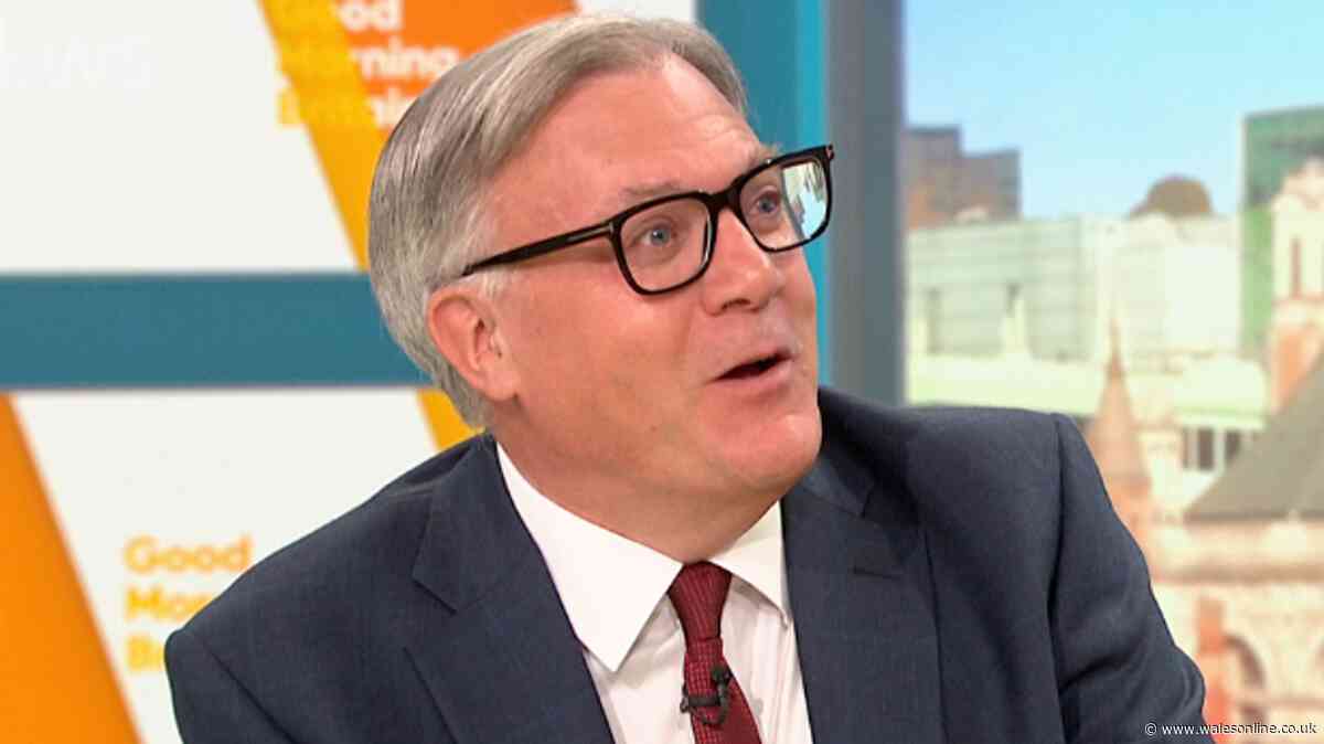 Good Morning Britain's Ed Balls responds after guest's awkward comment caught on camera