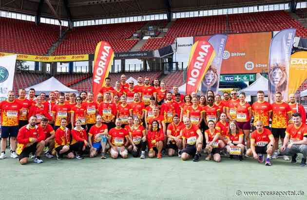 Teilnehmerrekord beim Discounter-Team: Mehr als 125 NORMA-Mitarbeitende gehen beim diesjährigen B2Run Nürnberg an den Start / Firmenlauf stärkt Teamgeist und motiviert die Kolleginnen und Kollegen