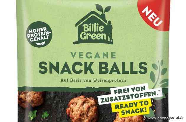 Billie Green Vegane Snack Balls: kleine Frikadellen, großer Genuss