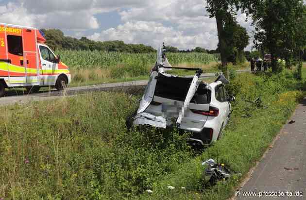 POL-HX: Unfall auf der L825: 18-Jähriger verstirbt an der Unfallstelle
