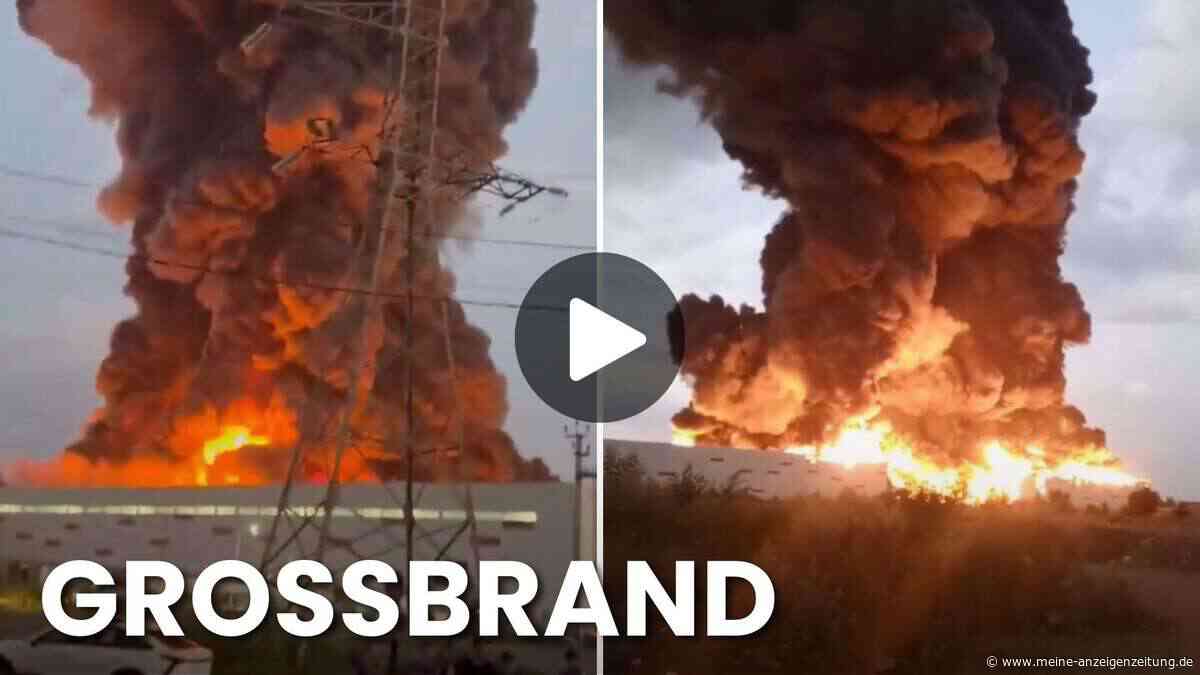 Ukraine-Drohnen schlagen in russisches Logistikzentrum ein – Versandhandel schwer getroffen