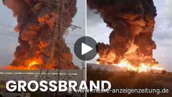 Ukraine-Drohnen schlagen in russisches Logistikzentrum ein – Versandhandel schwer getroffen
