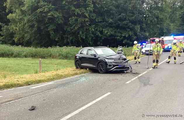 FW-GL: Verkehrsunfall mit einer lebensgefährlich verletzten Person - Gemeinsame Pressemitteilung der Kreispolizeibehörde Rheinisch-Bergischer Kreis und der Feuerwehr Bergisch Gladbach