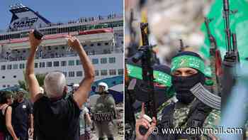'Hamas sleeper cell terrorist' is found working at luxury Crete hotel 'while preparing cruise ship attack' - as plot to carry out 'second October 7' in Europe is foiled
