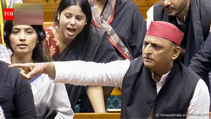 'You let BJP, Congress speak, but not us': Akhilesh Yadav erupts in Lok Sabha over NEET discussion