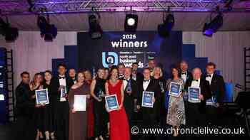 North East Business Awards 2026 regional winners are revealed