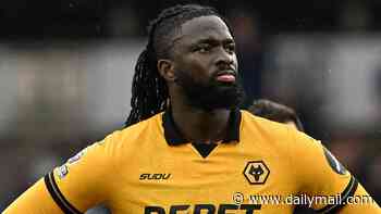 Wolves forced to CANCEL training as banned star refuses to leave the pitch - and extra security is enforced to keep player away from Compton Park