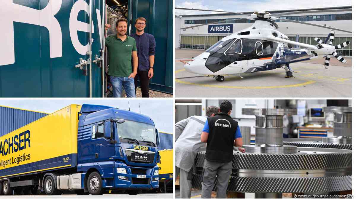 Airbus Helicopters, Dachser, Renk, Liebherr: Diese Unternehmen in der Region schaffen Jobs
