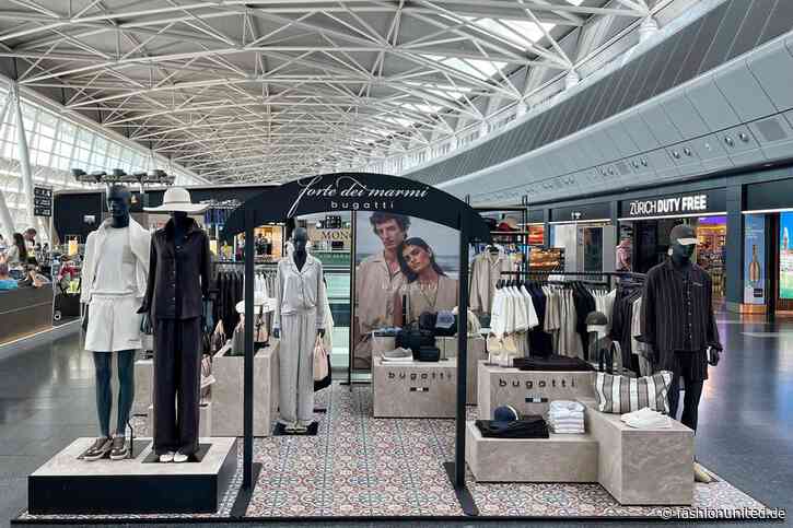 bugatti eröffnet Pop-up am Flughafen Zürich für Kollektion ‘Forte dei Marmi’