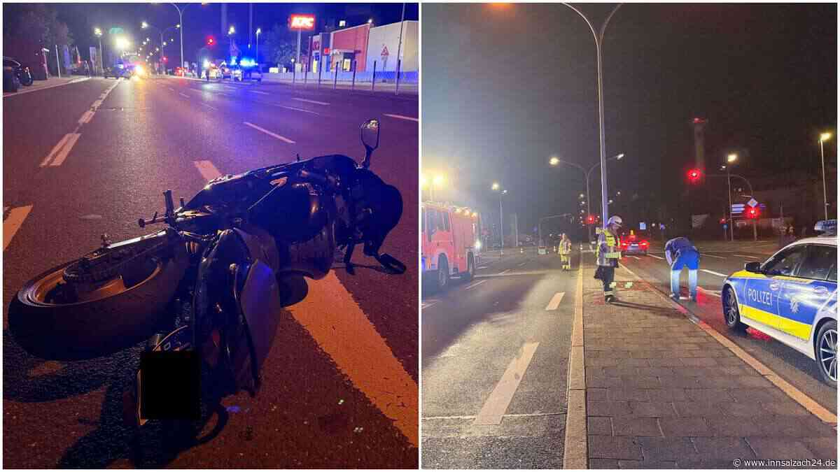 Motorrad-Stunt in Bayern endet fatal: Biker (†39) knallt gegen Laternenmasten und stirbt