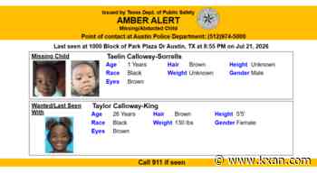 AMBER Alert issued for missing child in north Austin
