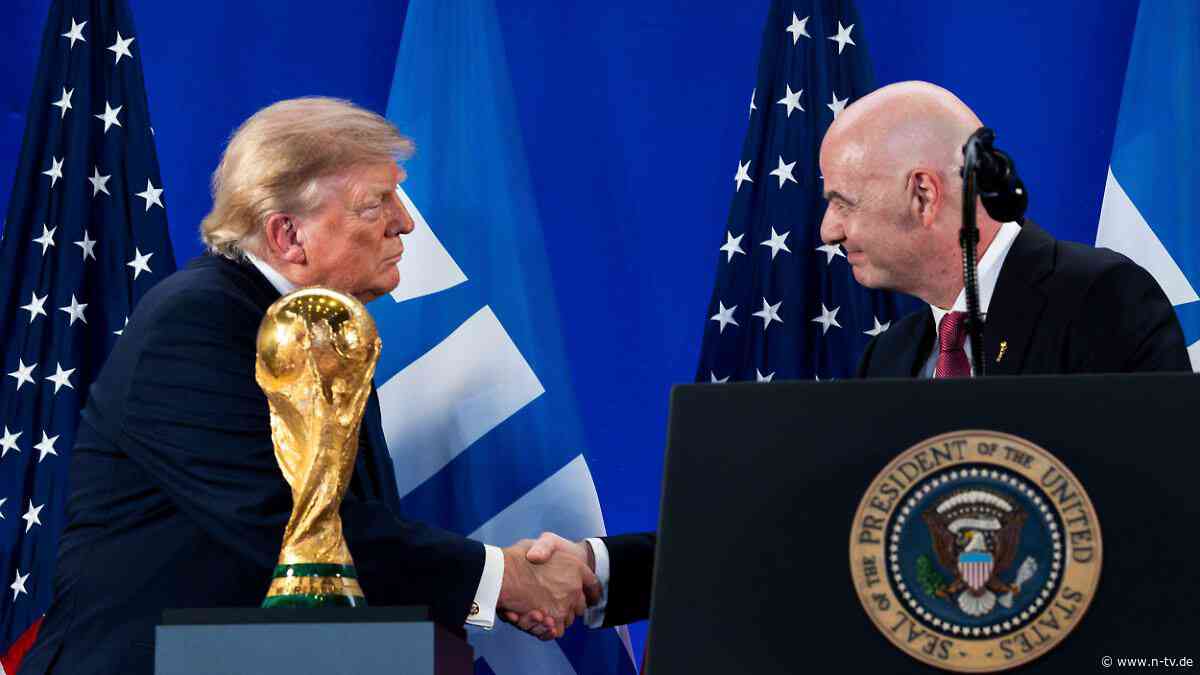 Wilder Wechsel?: Bericht: Trump wünscht sich "großartigen" Infantino als UN-Boss