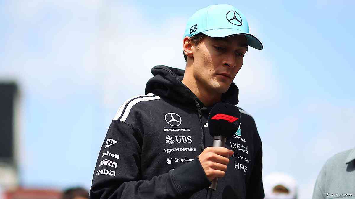 Teamkollege bevorzugt?: Formel-1-Star Russell wehrt sich gegen "Quatsch"-Gerücht