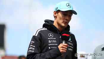 Teamkollege bevorzugt?: Formel-1-Star Russell wehrt sich gegen "Quatsch"-Gerücht