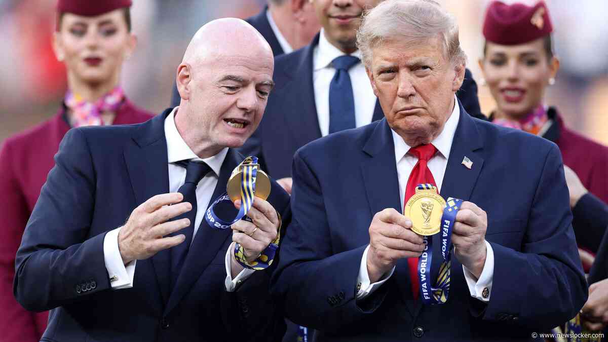 ’Donald Trump ziet FIFA-baas Gianni Infantino als nieuwe secretaris-generaal van de VN wel zitten’