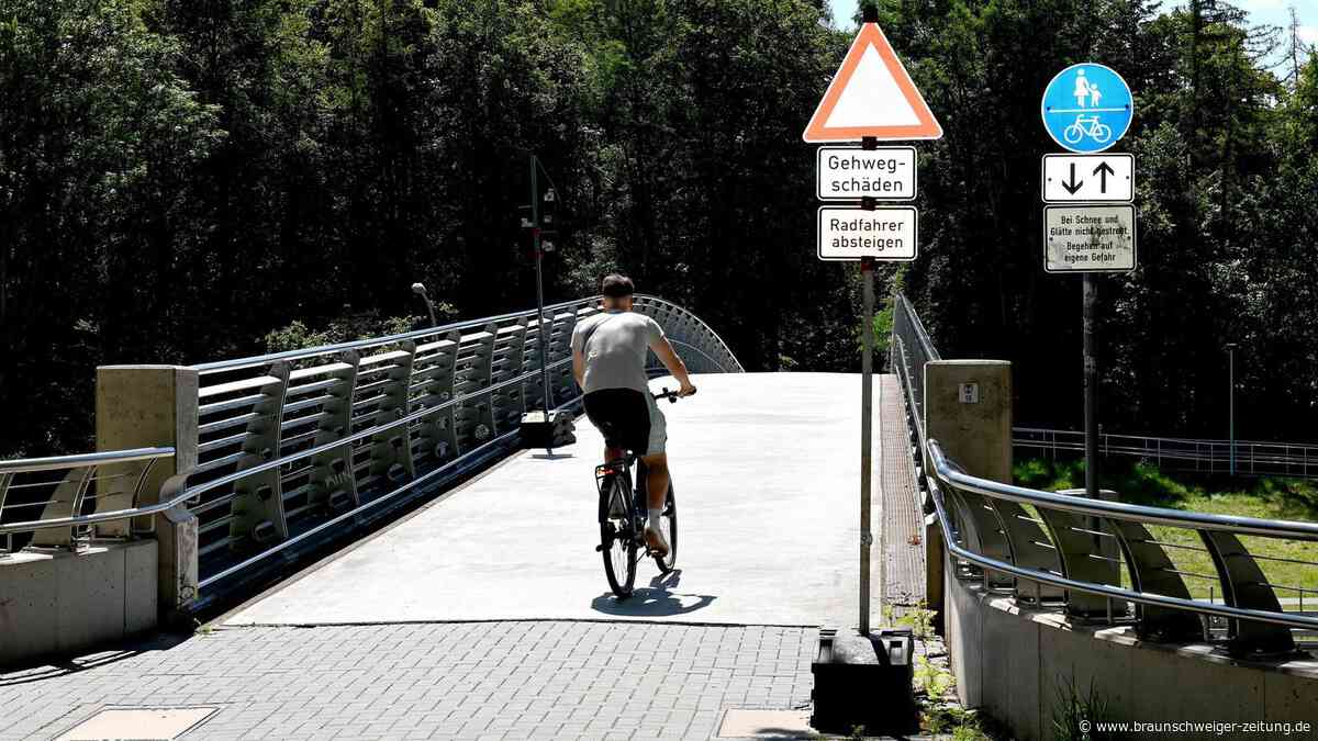 Neue Brücke in Wolfsburg: Sie nervt schon wieder mit Nachbesserungsarbeiten
