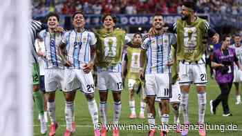 WM-Skandal: Argentinien ignoriert Spaniens Siegerehrung – nur ein Spieler schaut hin