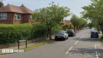Four people arrested after car rammed into house