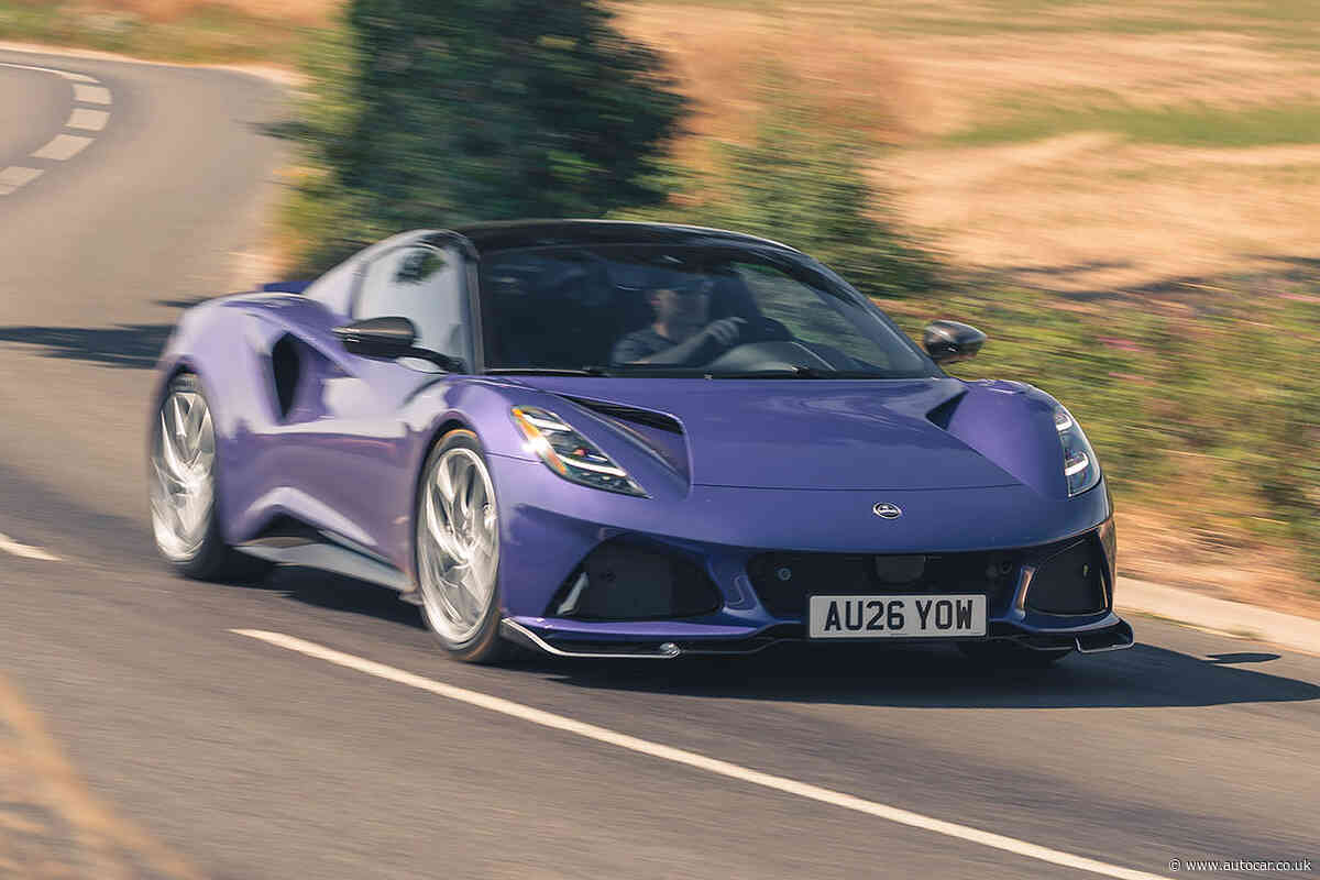 Driven: Lotus Emira 420 Sport is lighter, faster, £105k track weapon