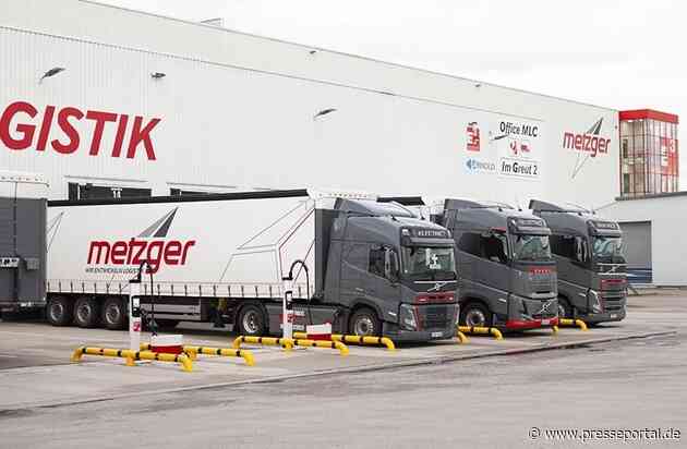 Metzger Spedition & Logistik: Fuhrparkdaten sind der Schlüssel zur nachhaltigen Flotte / Bis 2030 sollen mindestens 50 Prozent der eigenen Lkw-Flotte elektrifiziert sein