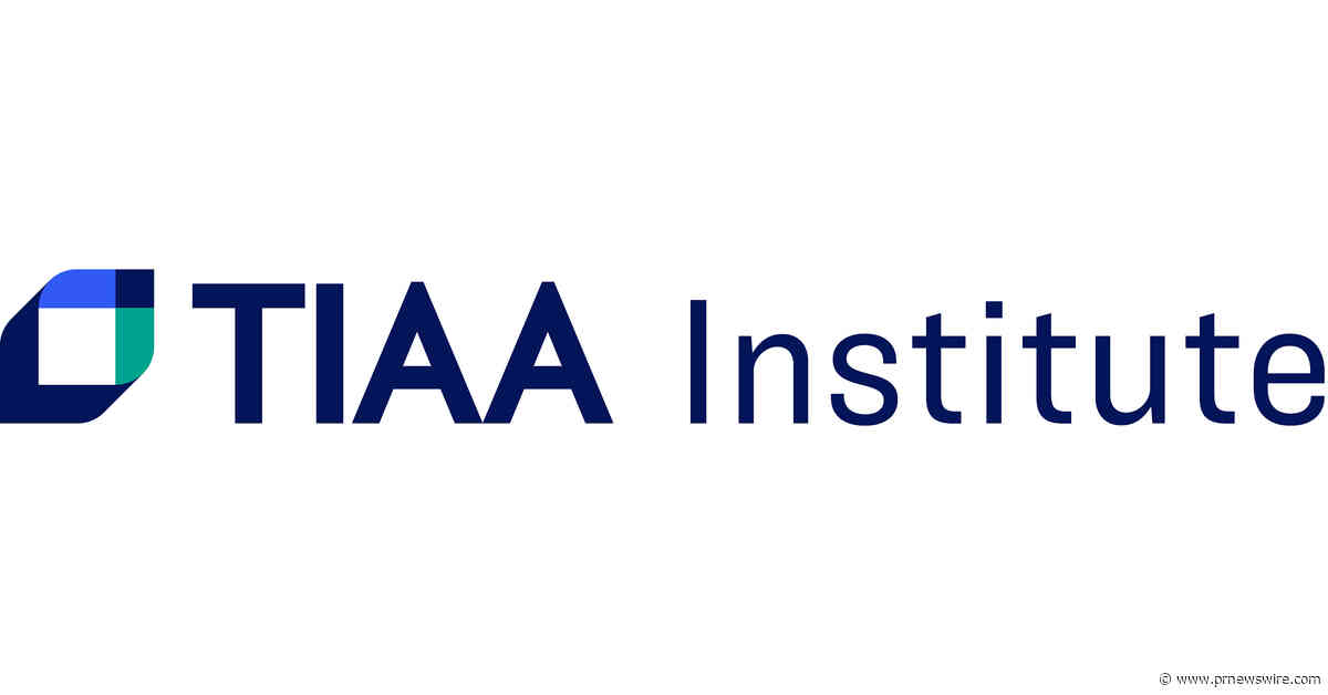 NEW TIAA INSTITUTE SURVEY FINDS THREE IN FOUR OF TODAY'S RETIREES WISH THEY HAD SAVED EARLIER AND SAVED MORE