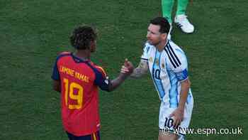 Messi encourages Yamal to 'go his own way'