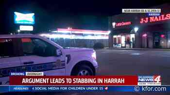 Harrah Police: Man arrested, accused of cutting girlfriend at restaurant