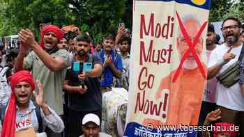 Proteste in Indien: Modi hat ein "Kakerlaken"-Problem