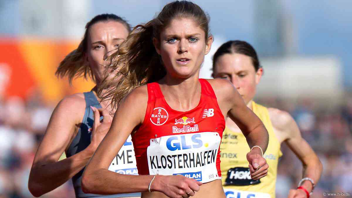 Andere Pläne: Klosterhalfen zieht sich vorerst von der Bahn zurück