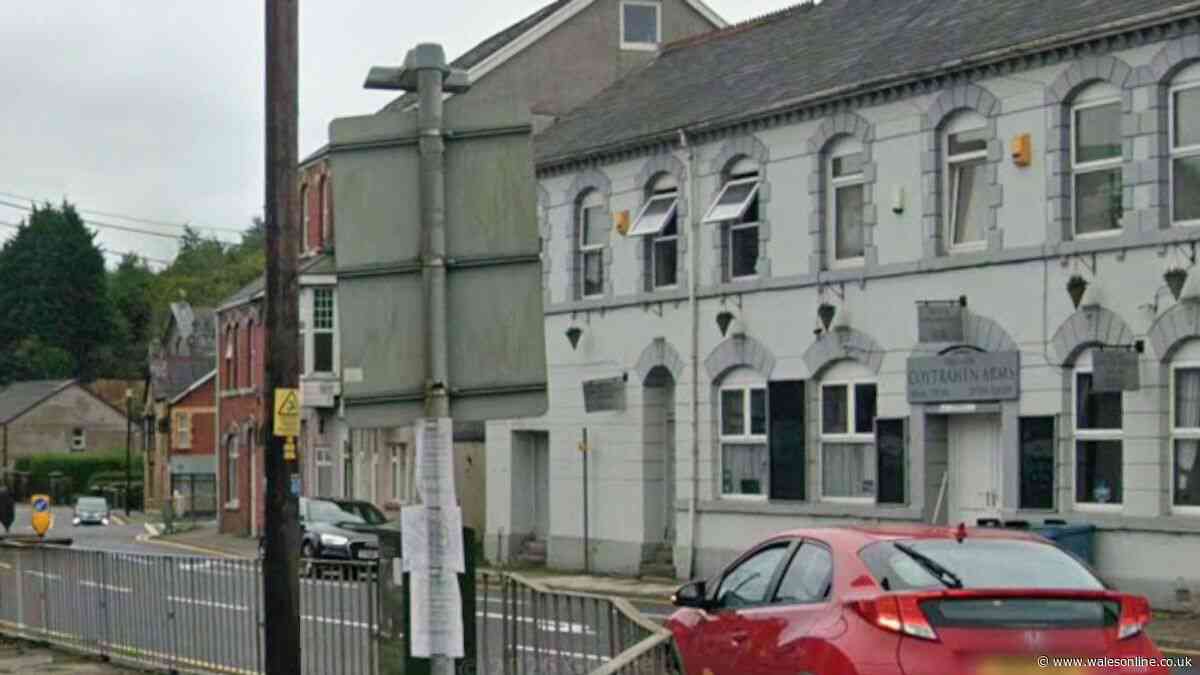 Person stabbed outside pub in Welsh town