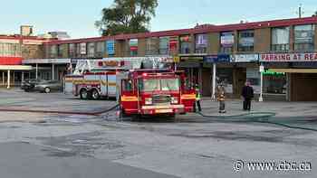 Fire at Scarborough commercial plaza being investigated as suspicious, authorities say