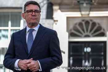 Andy Burnham to review prisoner early release scheme after backlash over PC Harper’s killers