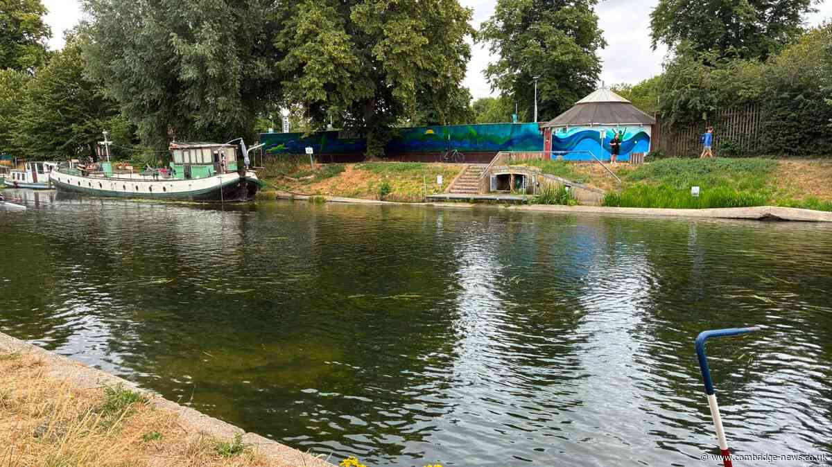 Cambridge riverbank collapsing as public warned to stay clear