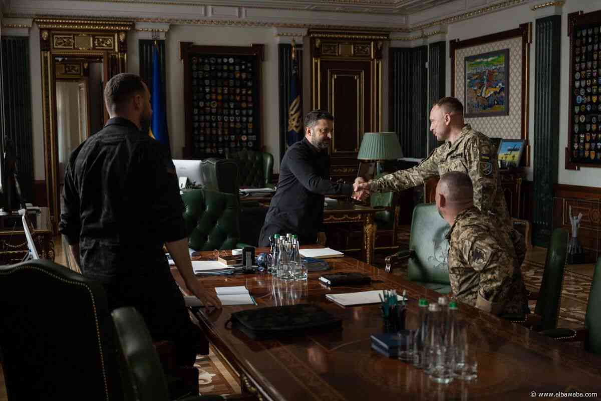 Zelenskyy fires unpopular army chief in an effort to assuage protesters