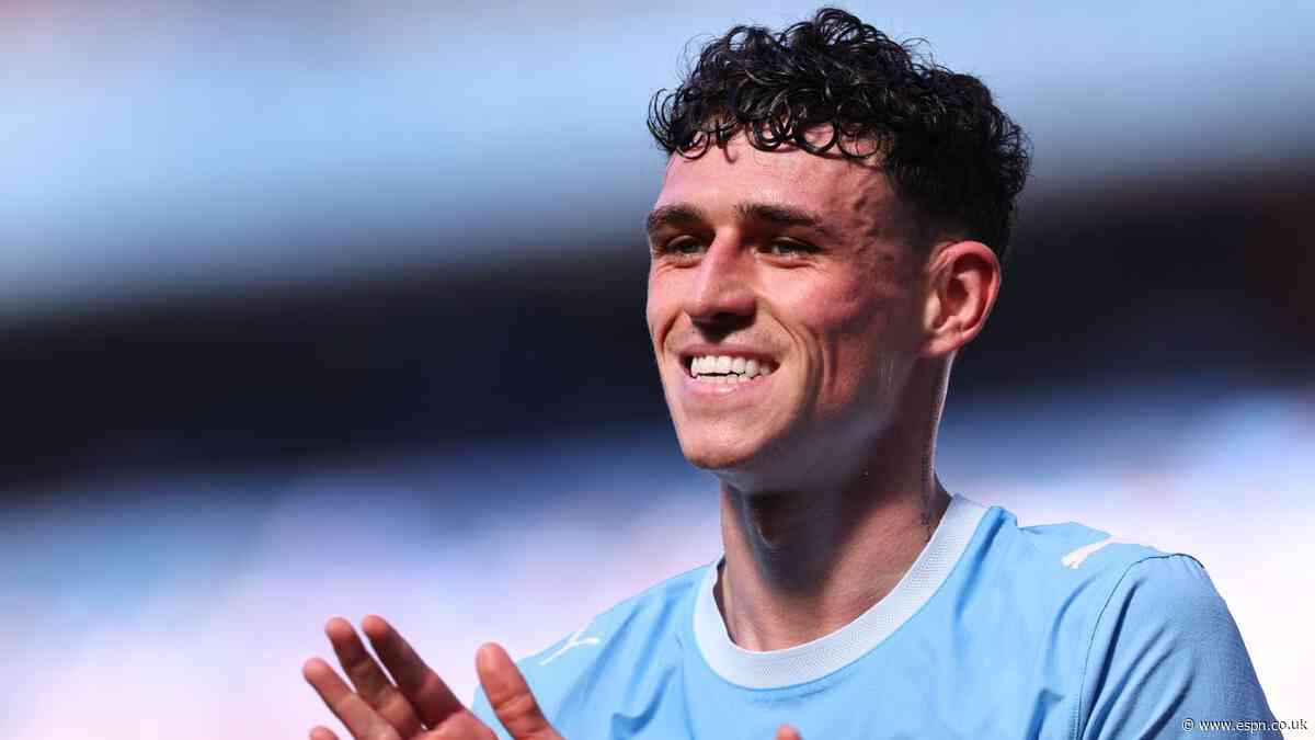 Foden signs new City deal until at least 2030
