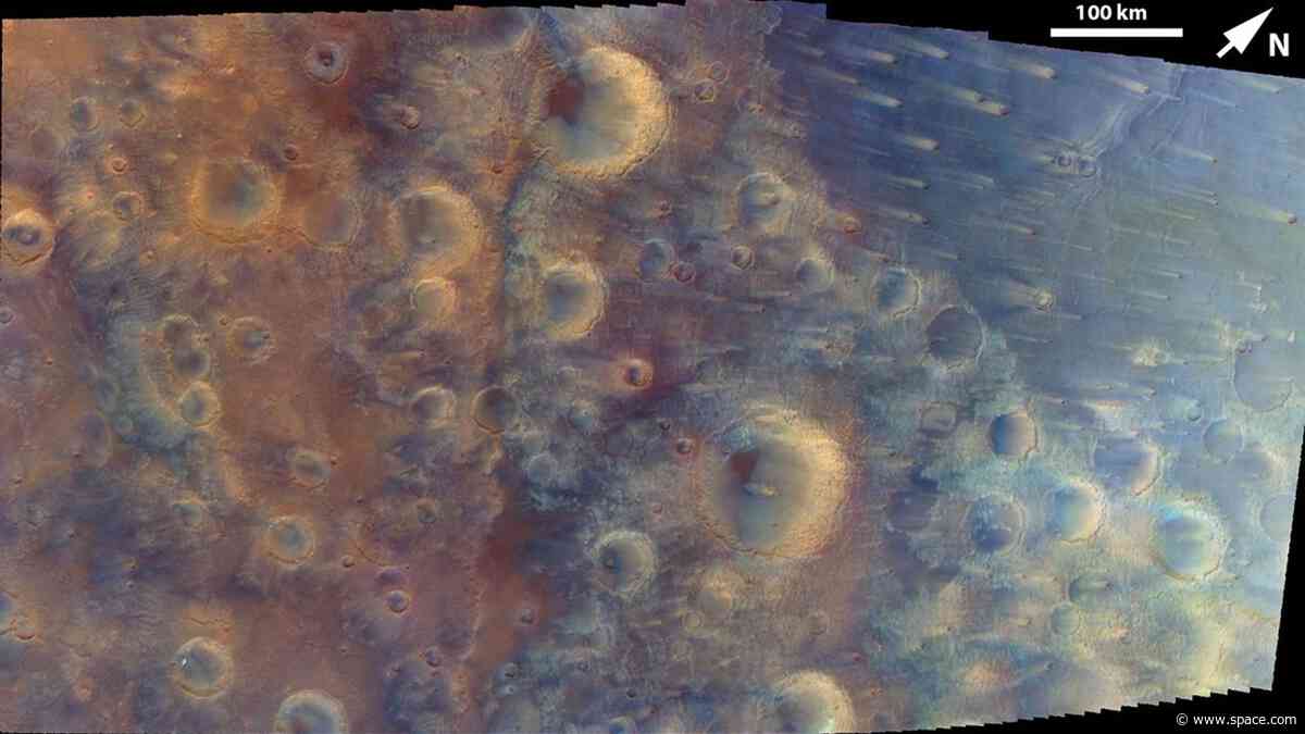 New timelapse video shows NASA's Psyche spacecraft zooming by Mars