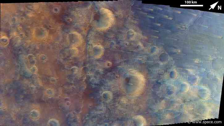 New timelapse video shows NASA's Psyche spacecraft zooming by Mars